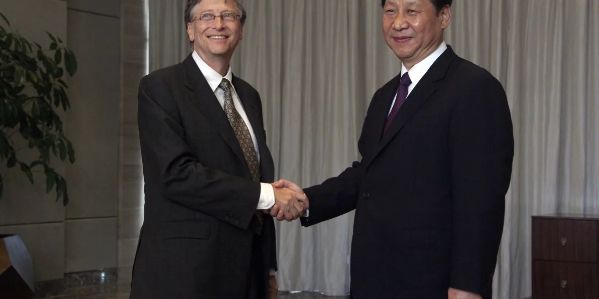 Bill Gates Meets Chinese President Xi Jinping