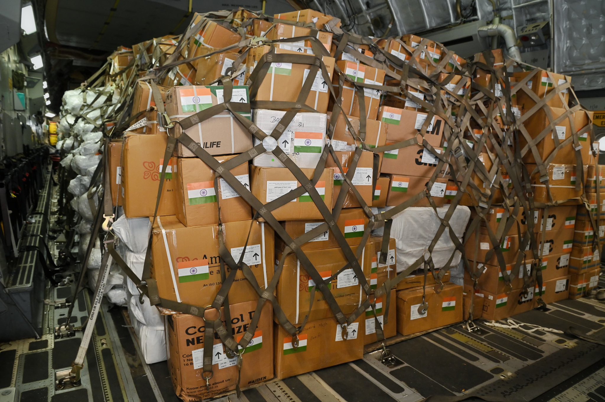 India sends humanitarian aid to Palestine after catastrophic hospital attack in Gaza killed over 500