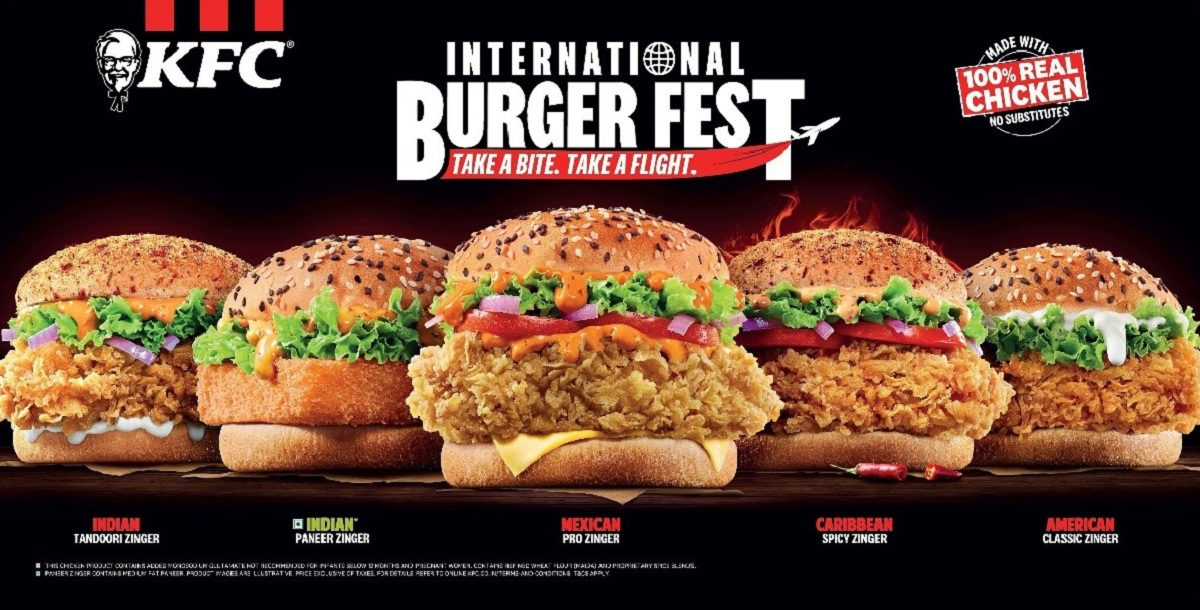 KFC’s global flavor expedition: International Burger Fest launched