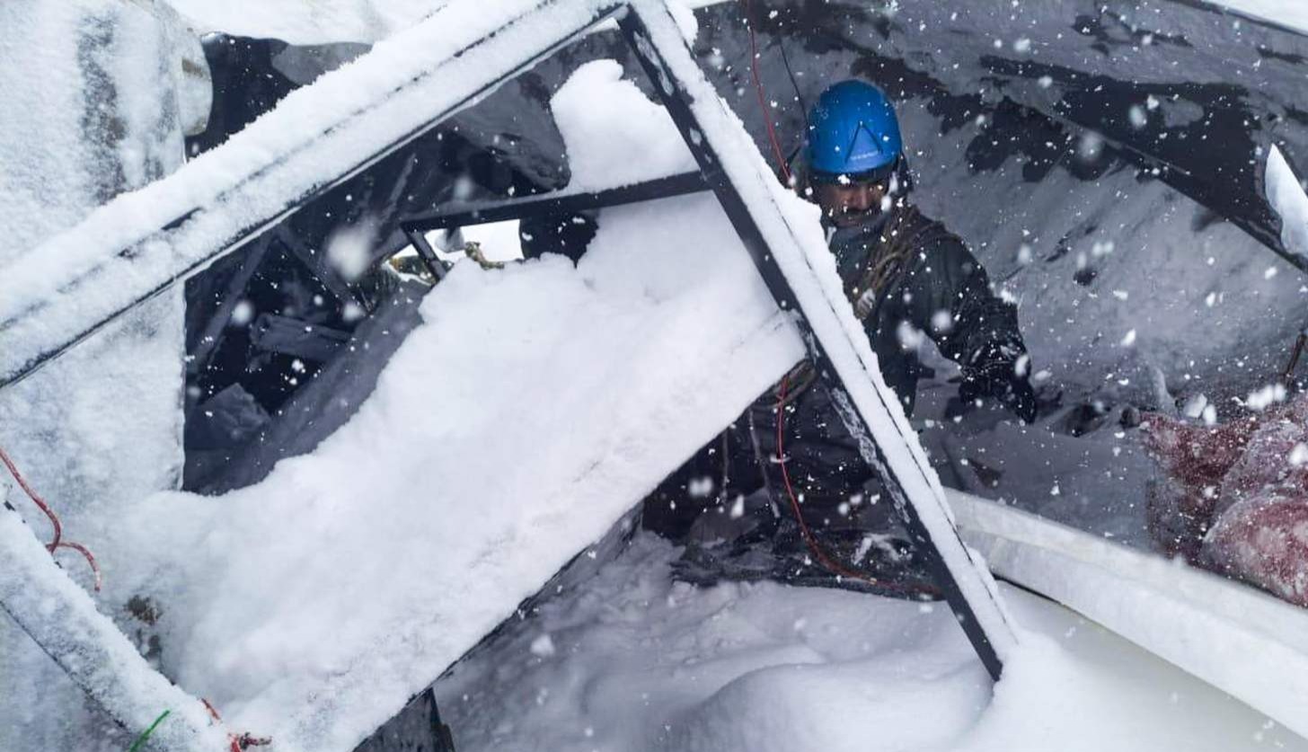 32 road construction workers trapped in the Chamoli area of Uttarakhand were rescued