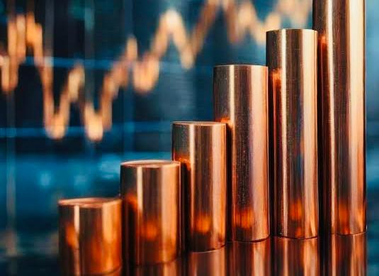 Copper futures prices upgrade on increased spot demand