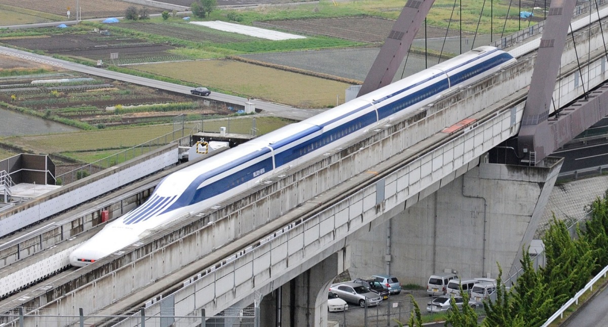 Japan Launches World’s Fastest Magnetic-Levitation Train Test