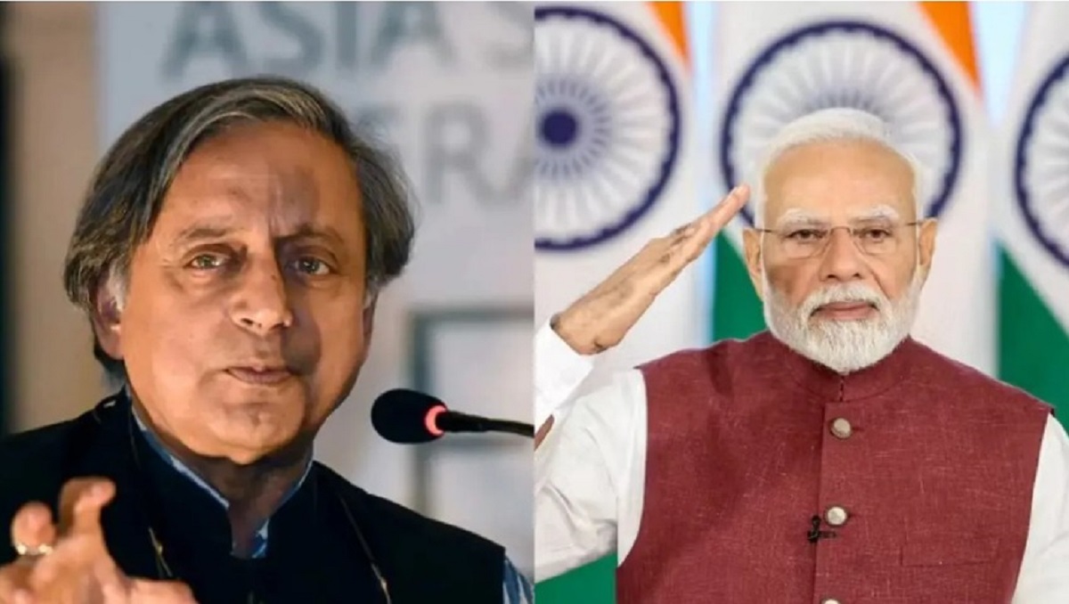 PM’s plea for cultural confidence is welcomed by Congress MP Shashi Tharoor