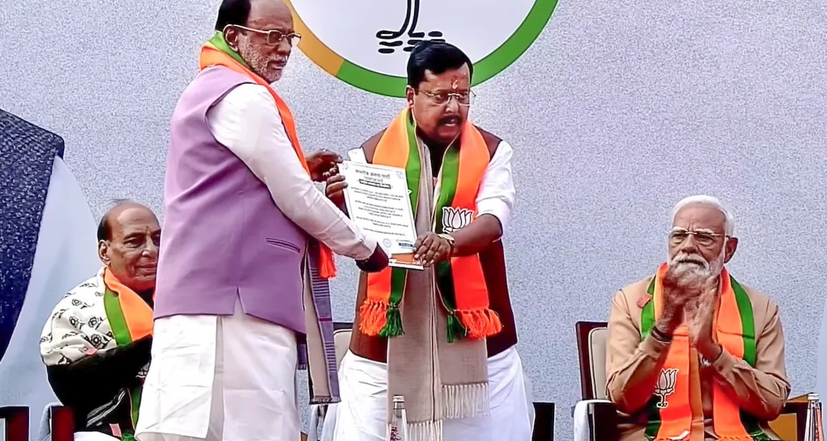 BJP Chief Nitin Nabin reviews poll preparations, expresses confidence in victory